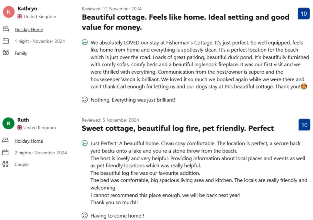 Romantic Lakeside Cottage By The Beach! With Super Cosy Log Burner! The Perfect Escape To Your Home From Home By The Sea! So Relaxing - You Won'T Want To Leave! Pet Friendly! Mablethorpe Eksteriør billede